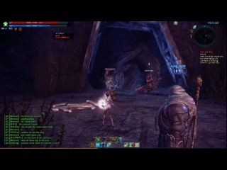 tera korean obt - level 10 boss instance - high elf mystic