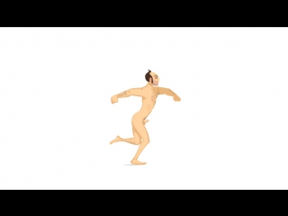 animated walks and runs