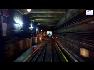 metro from the driver's cab. [720p]