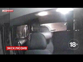 brutal massacre in the patrol car of traffic police inspectors (video 18)